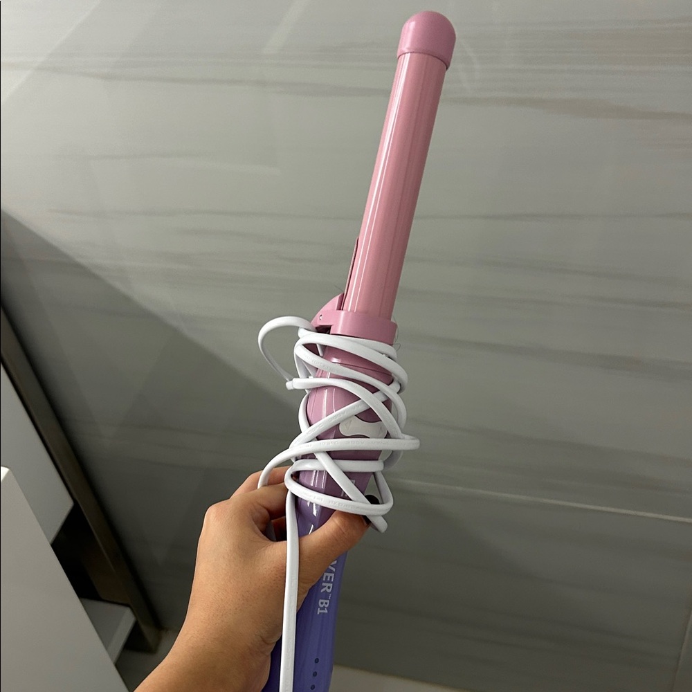 Beachwaver Pink and Purple Hair Curler